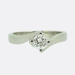 0.40 Carat Diamond Solitaire Ring