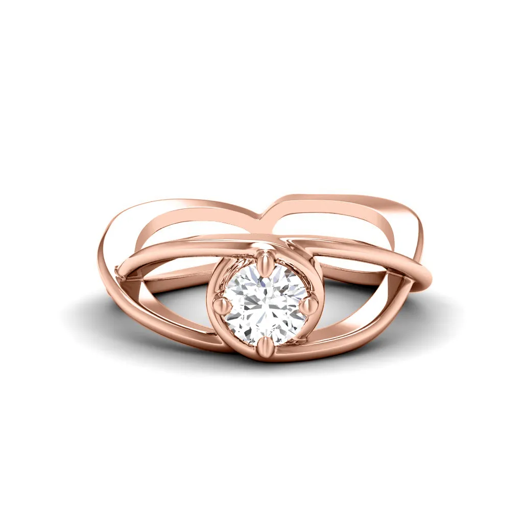 0.50-3.00 CT Round Cut Lab Grown Diamonds - Solitaire Ring