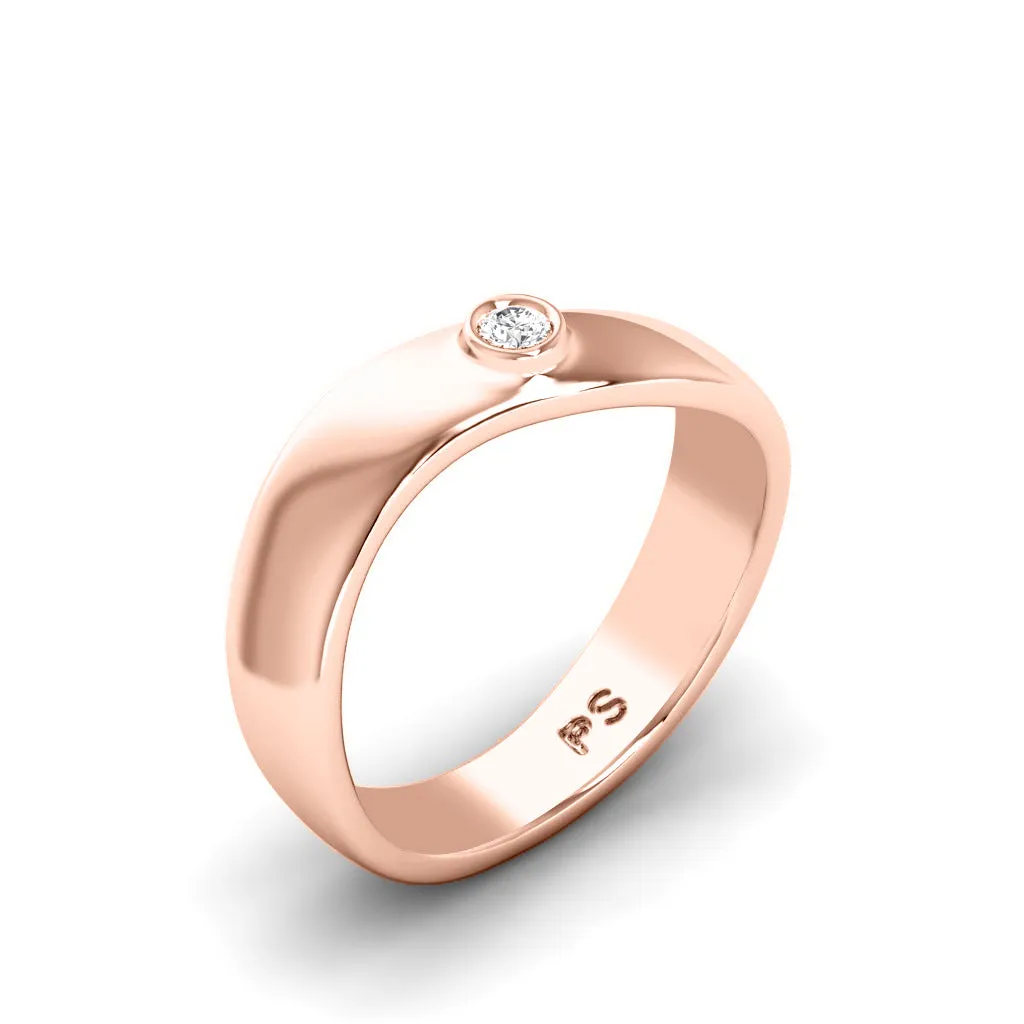 0.50-3.00 CT Round Cut Lab Grown Diamonds - Solitaire Ring