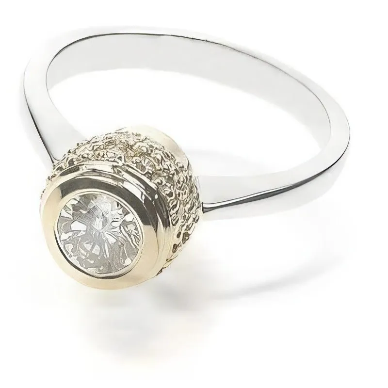 0.75-1.90 CT Round Cut Diamonds - Solitaire Ring