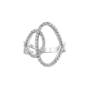 10K Gold (0.50ct) Contemporary Diamond Ring
