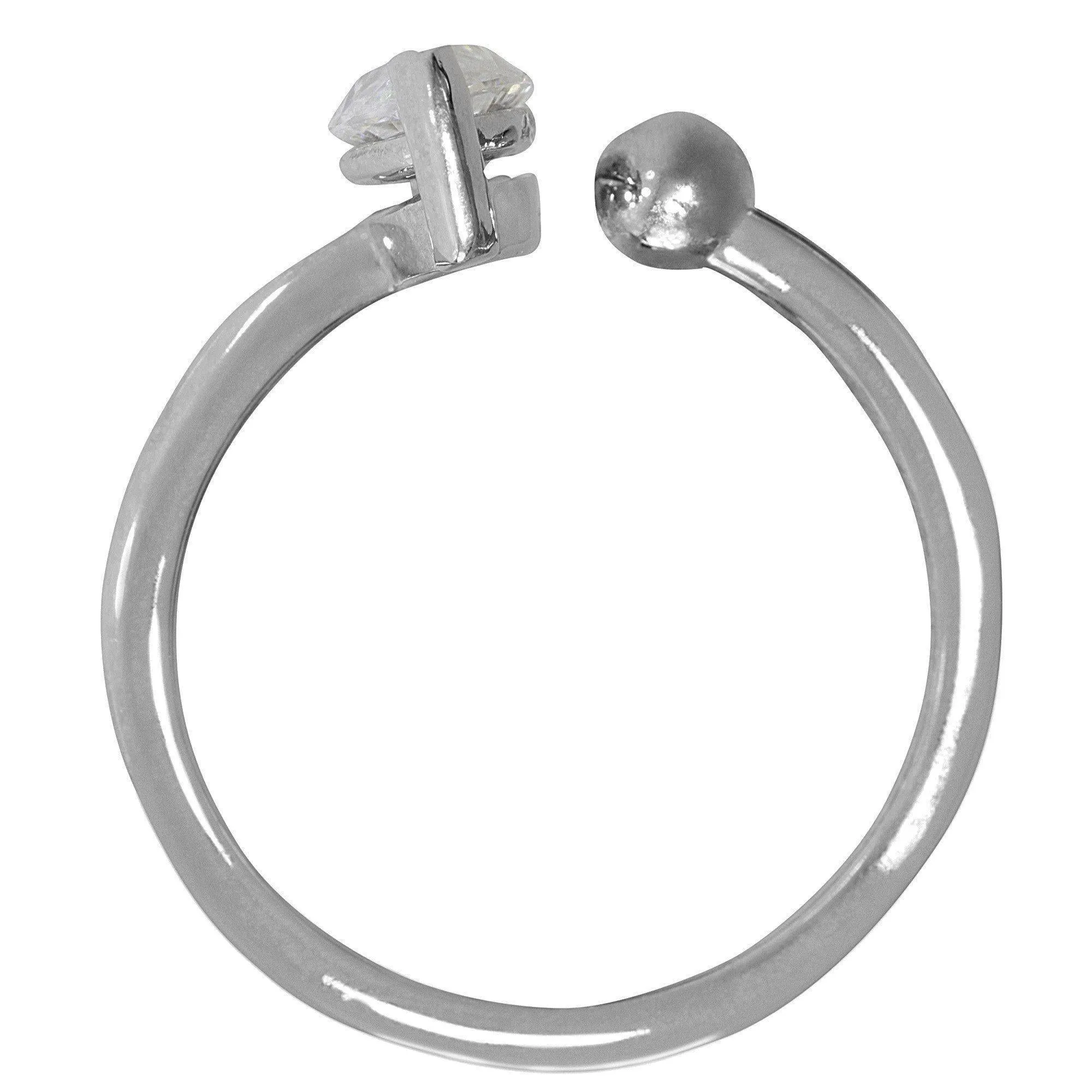 12x6mm Marquise Center Solitaire Detached Ring