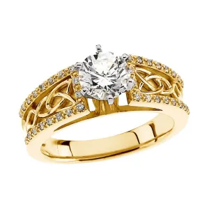 14k White Gold 1/10 CTW Diamond Band, Size 7