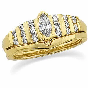 14k Yellow Gold Band, Size 6