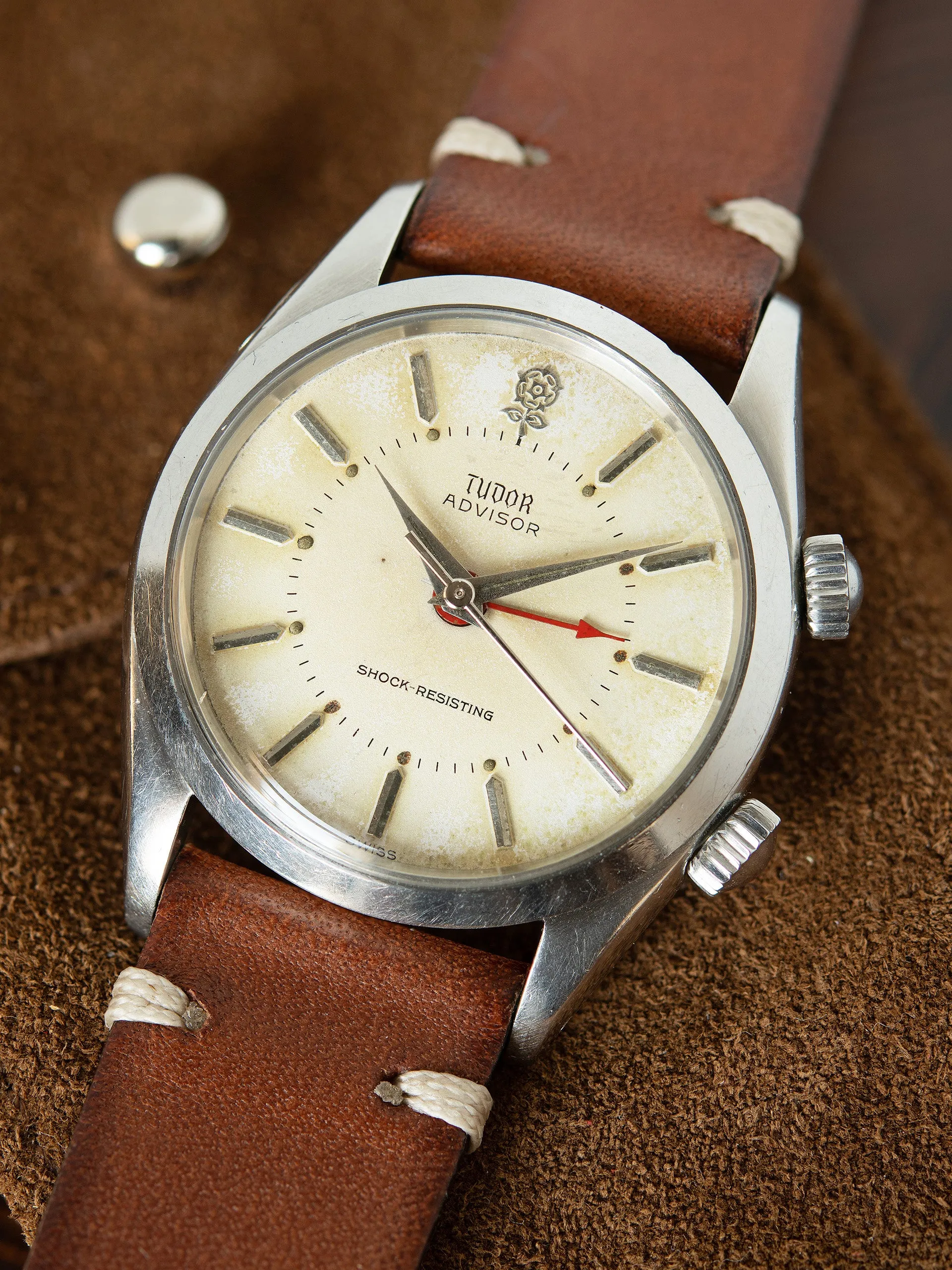 1959 Tudor Advisor (Ref. 7926) White Rose Dial