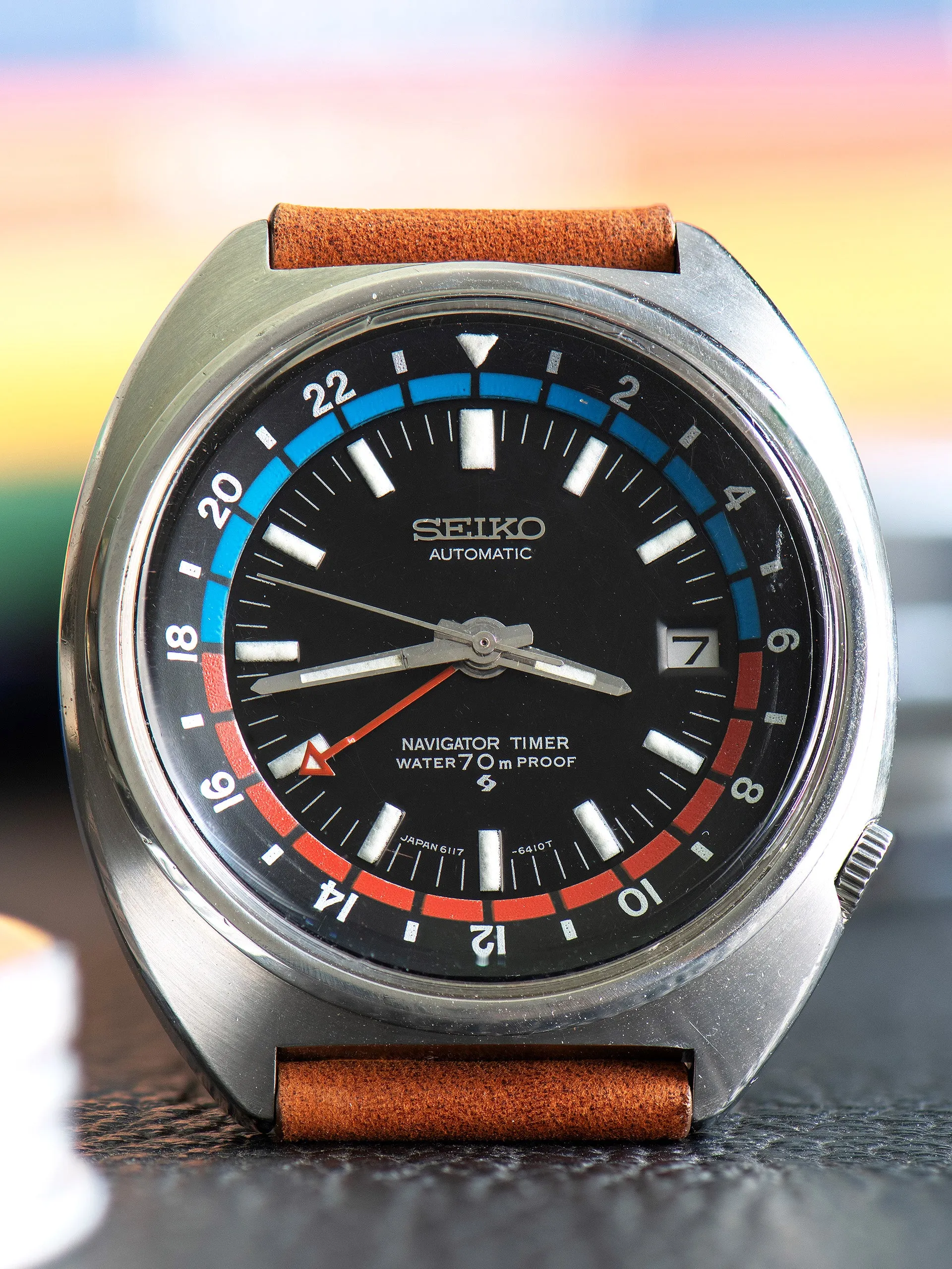 1970 Seiko Navigator Timer GMT (Ref. 6117-6410)