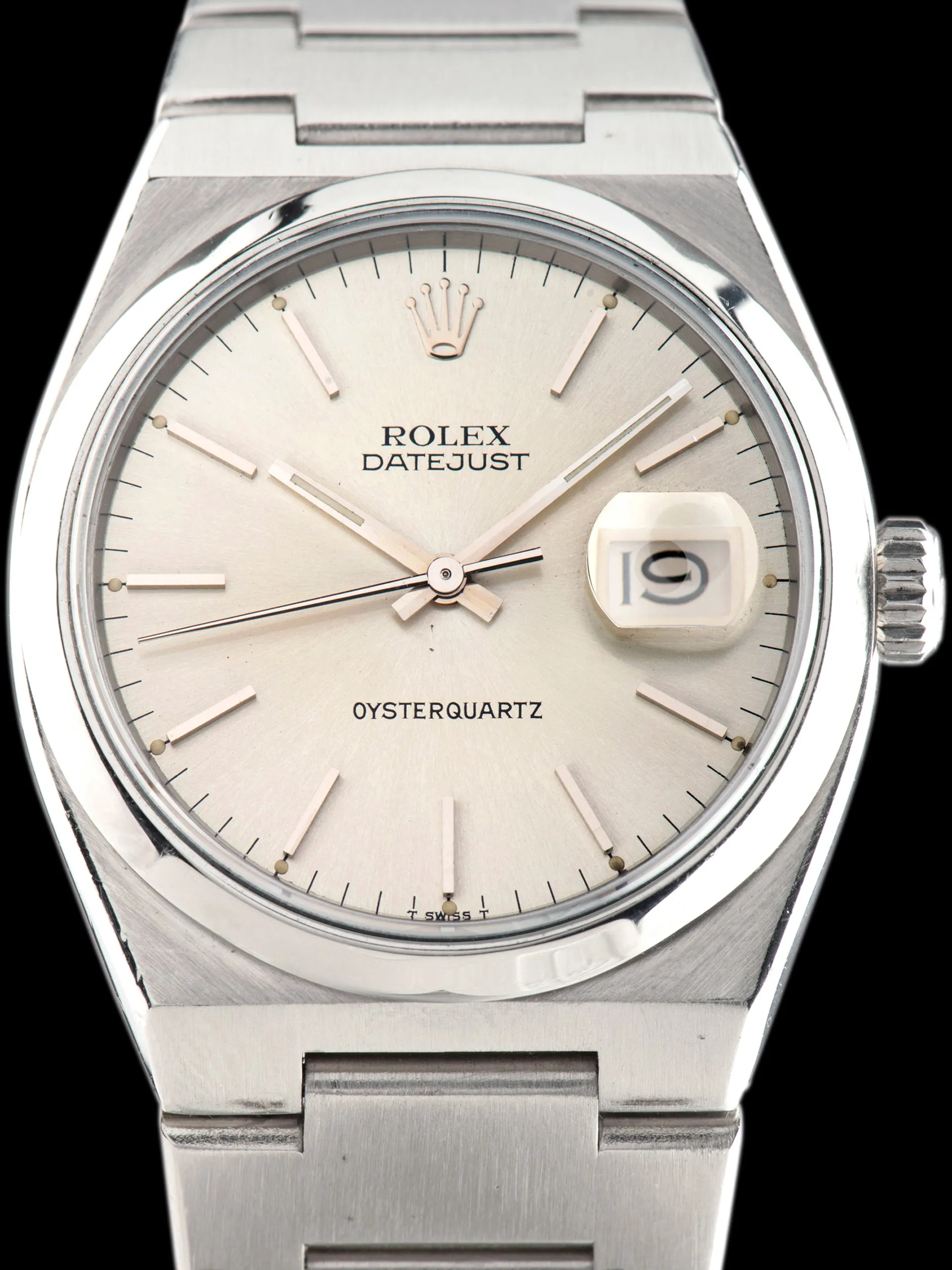 1979 Rolex Oysterquartz Datejust (Ref. 17000) Silver Dial