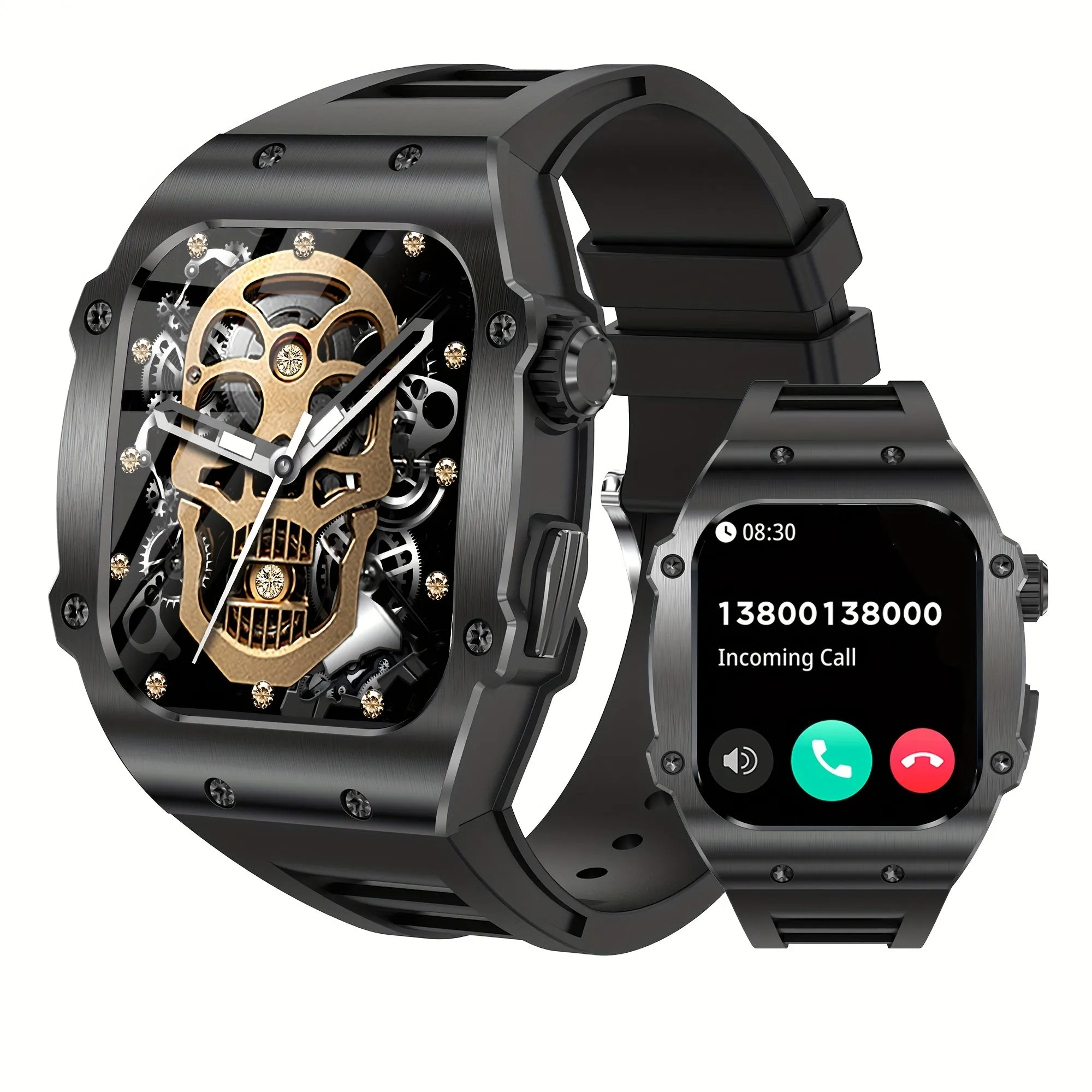 2024 Fitness Smartwatch - Large Dial, Music Control