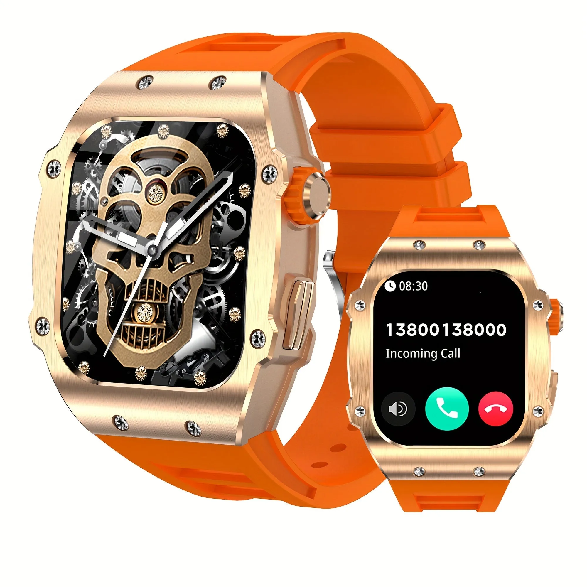 2024 Fitness Smartwatch - Large Dial, Music Control
