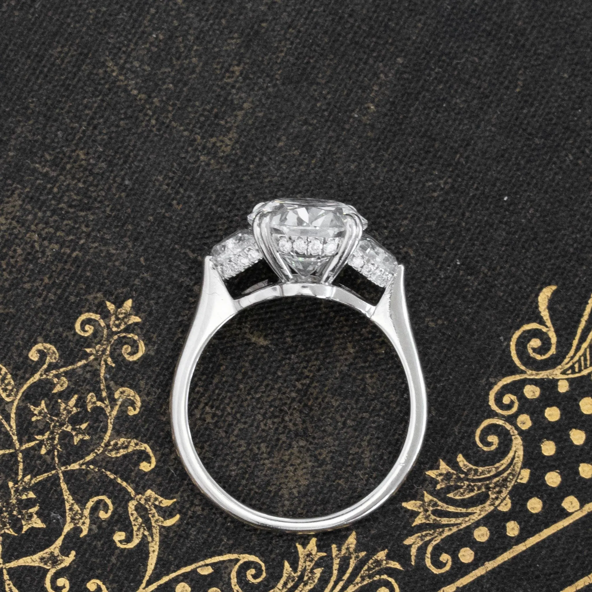 4.02ct Oval Cut Diamond Ring by Canera
