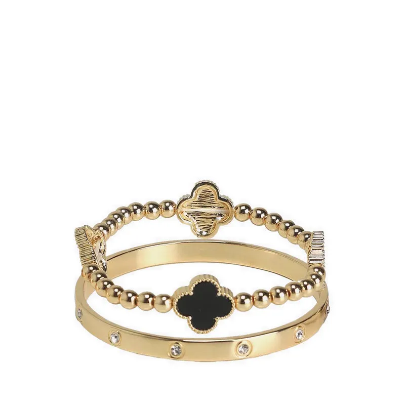 Aldo Langside Women's Watches - Black/Gold Multi