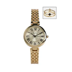Aldo Langside Women's Watches - Black/Gold Multi
