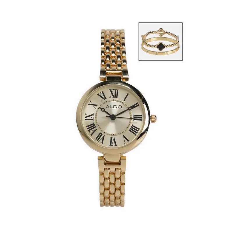 Aldo Langside Women's Watches - Black/Gold Multi
