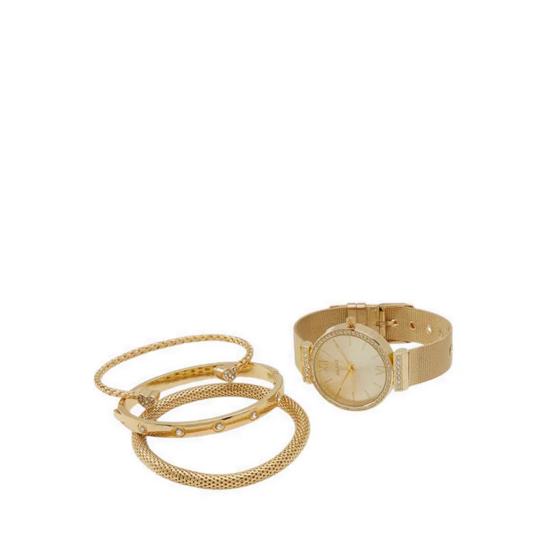 Aldo Lovewatch Women's Watches - Gold/Clear Multi