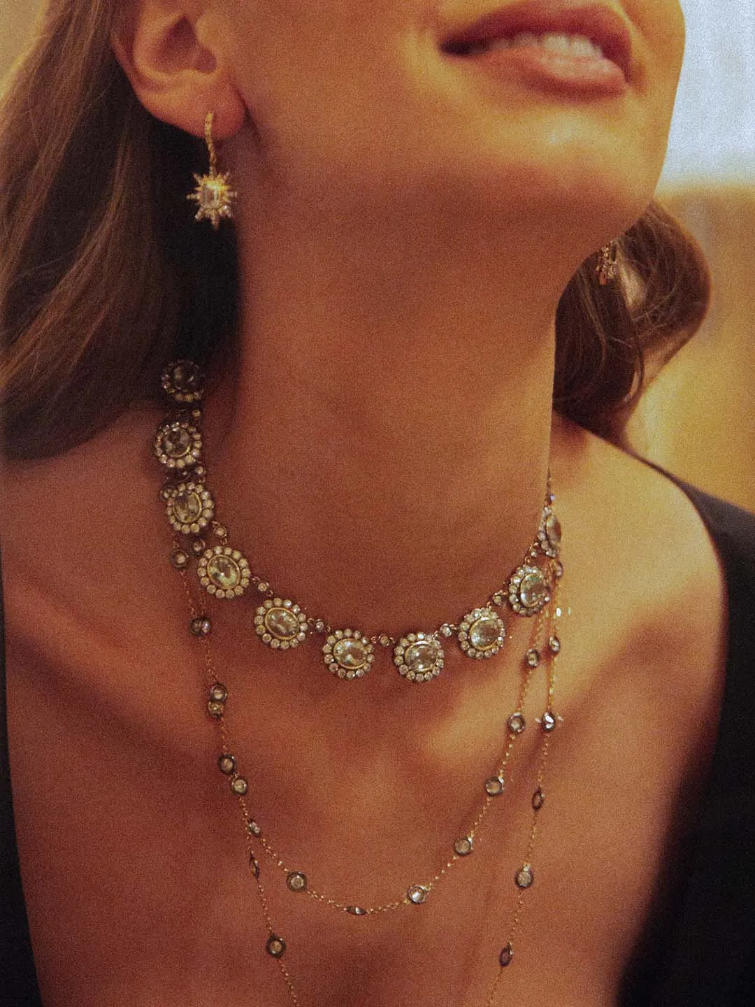 Alexandra Necklace Aquamarine