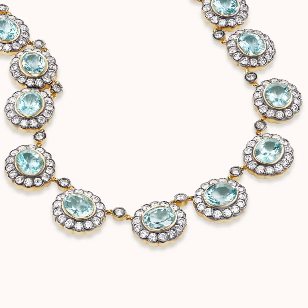Alexandra Necklace Aquamarine