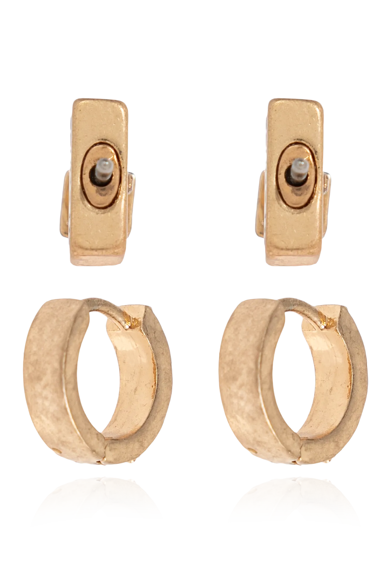 Allsaints Set of Two Pairs of Earrings