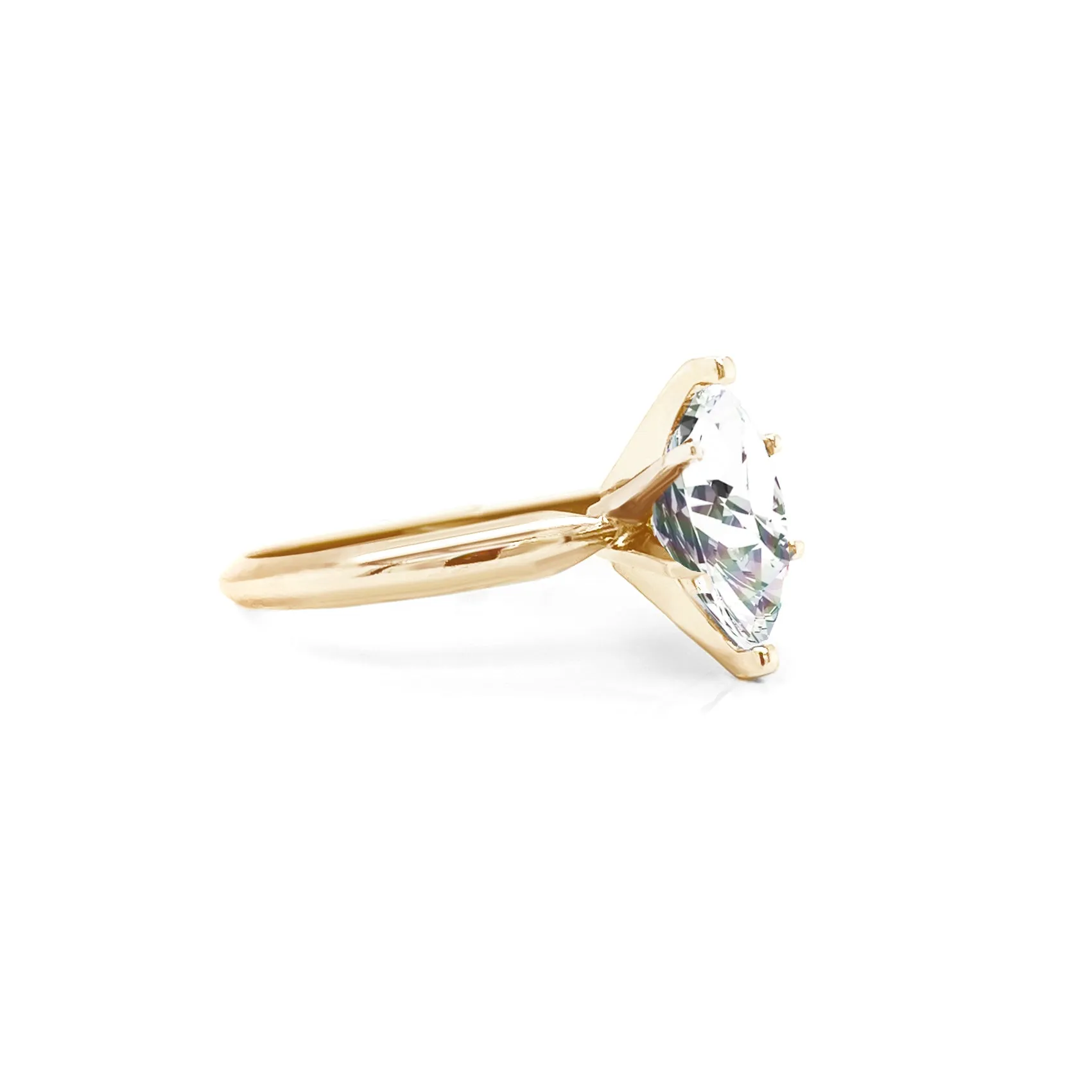 Amethyst Engagement Ring