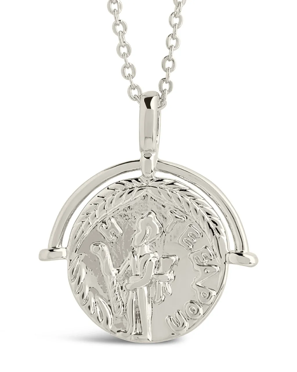 Ancient Royalty Coin Pendant Necklace