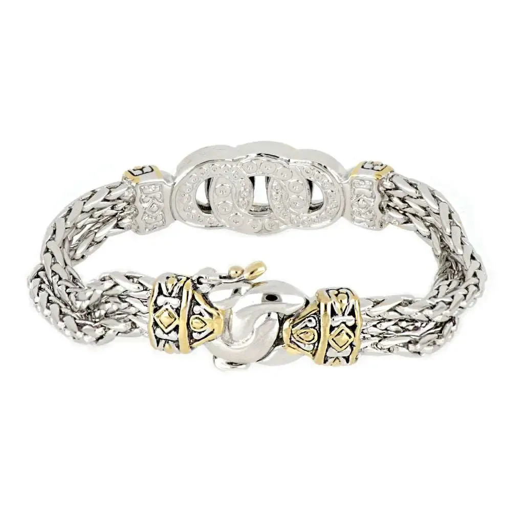 Antiqua Collection - Three Circle Bracelet