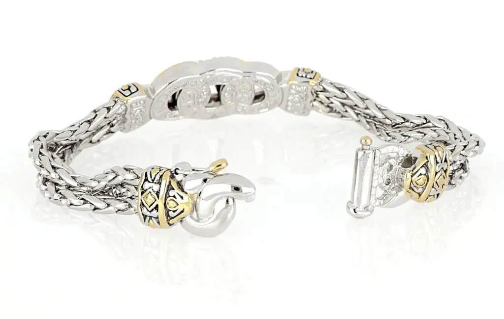 Antiqua Collection - Three Circle Bracelet