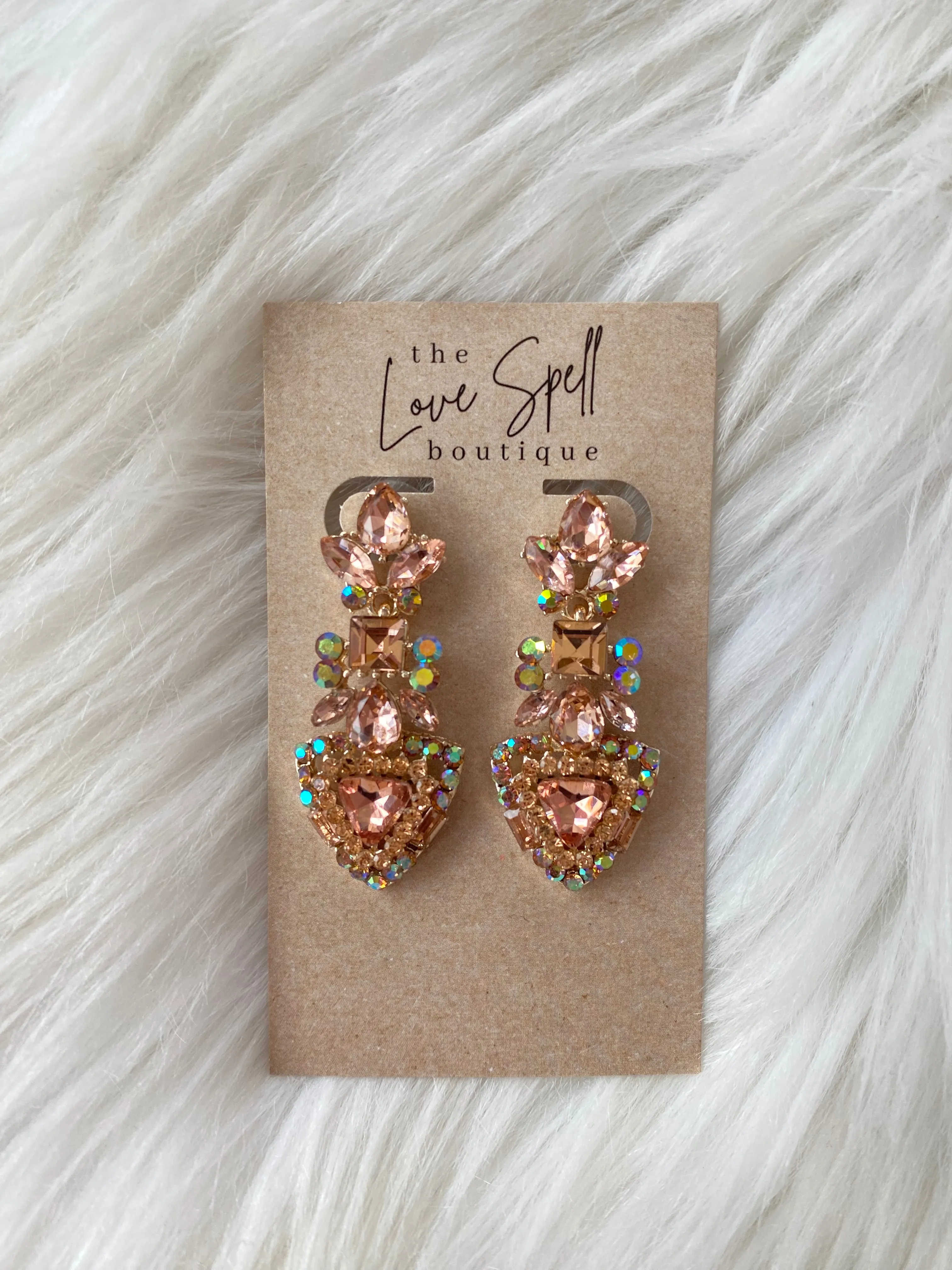 Arrow Cluster Earrings