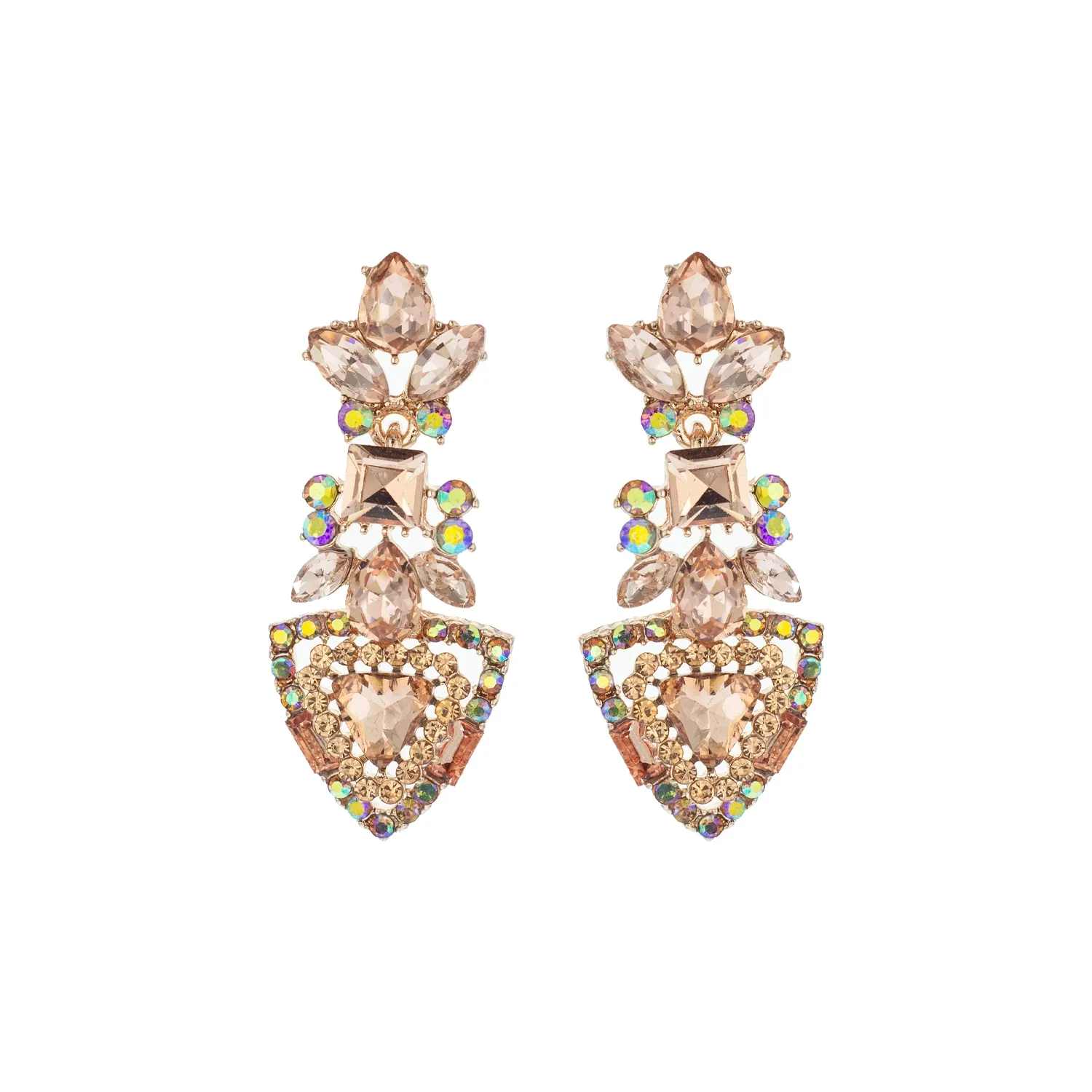 Arrow Cluster Earrings