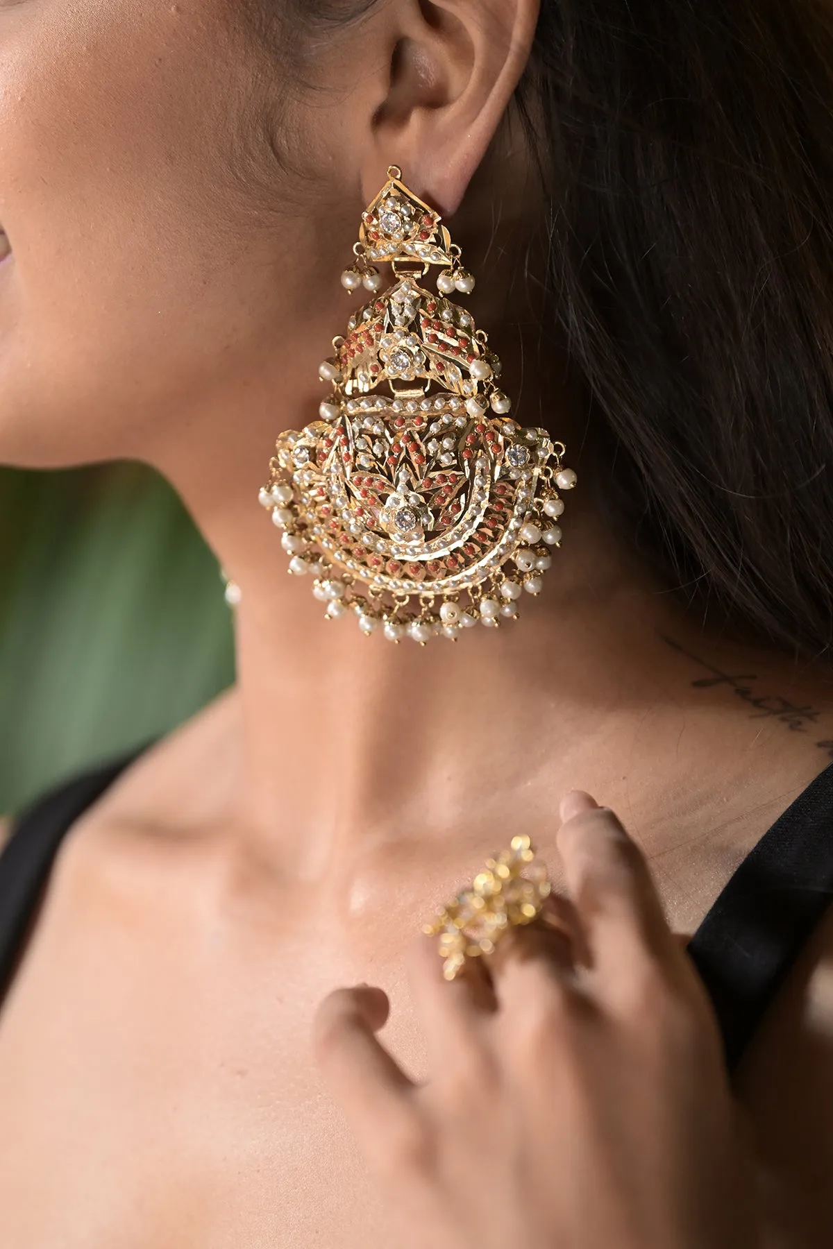 Avanti Jadau Dagler Earrings