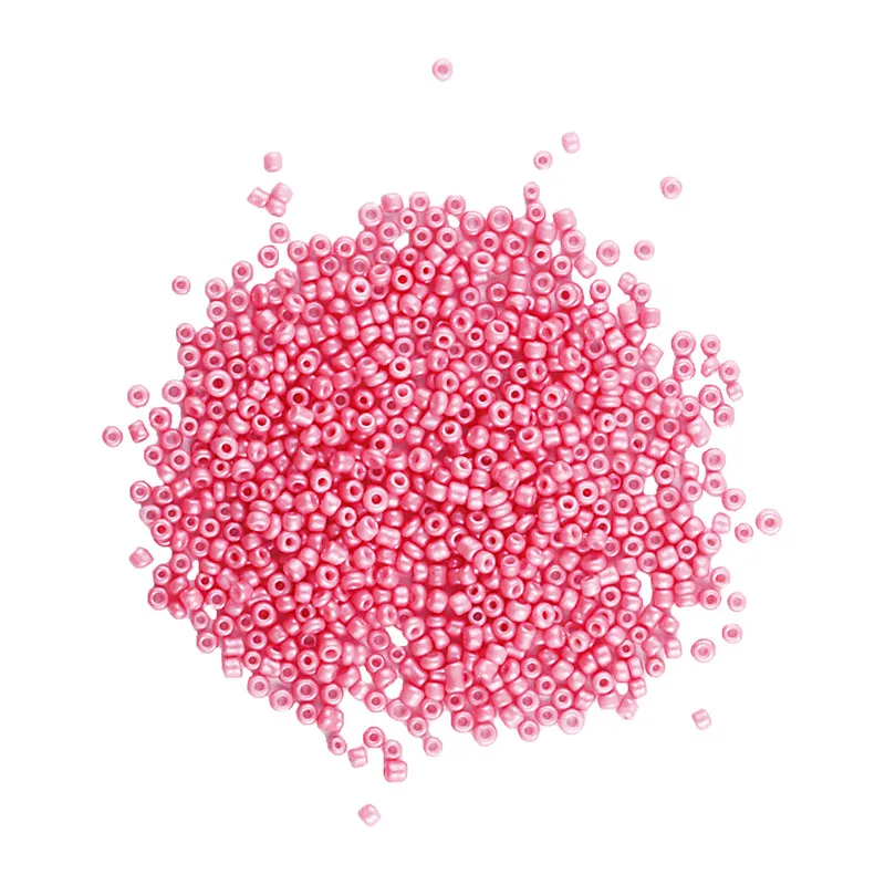 BEAD GLASS SEED CORAL 1.8MM 25G
