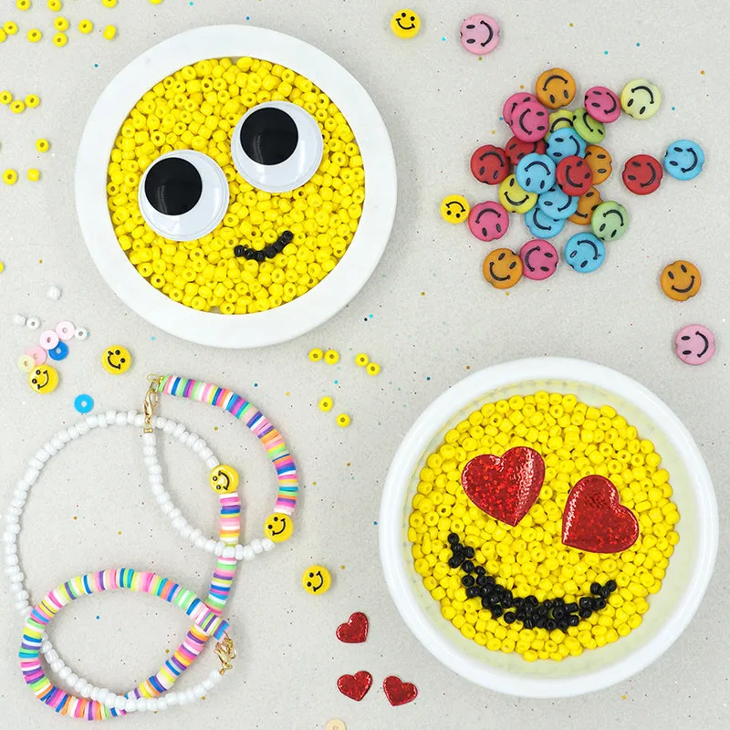 BEAD GLASS SEED SOLID YELLOW 3.6MM 25G