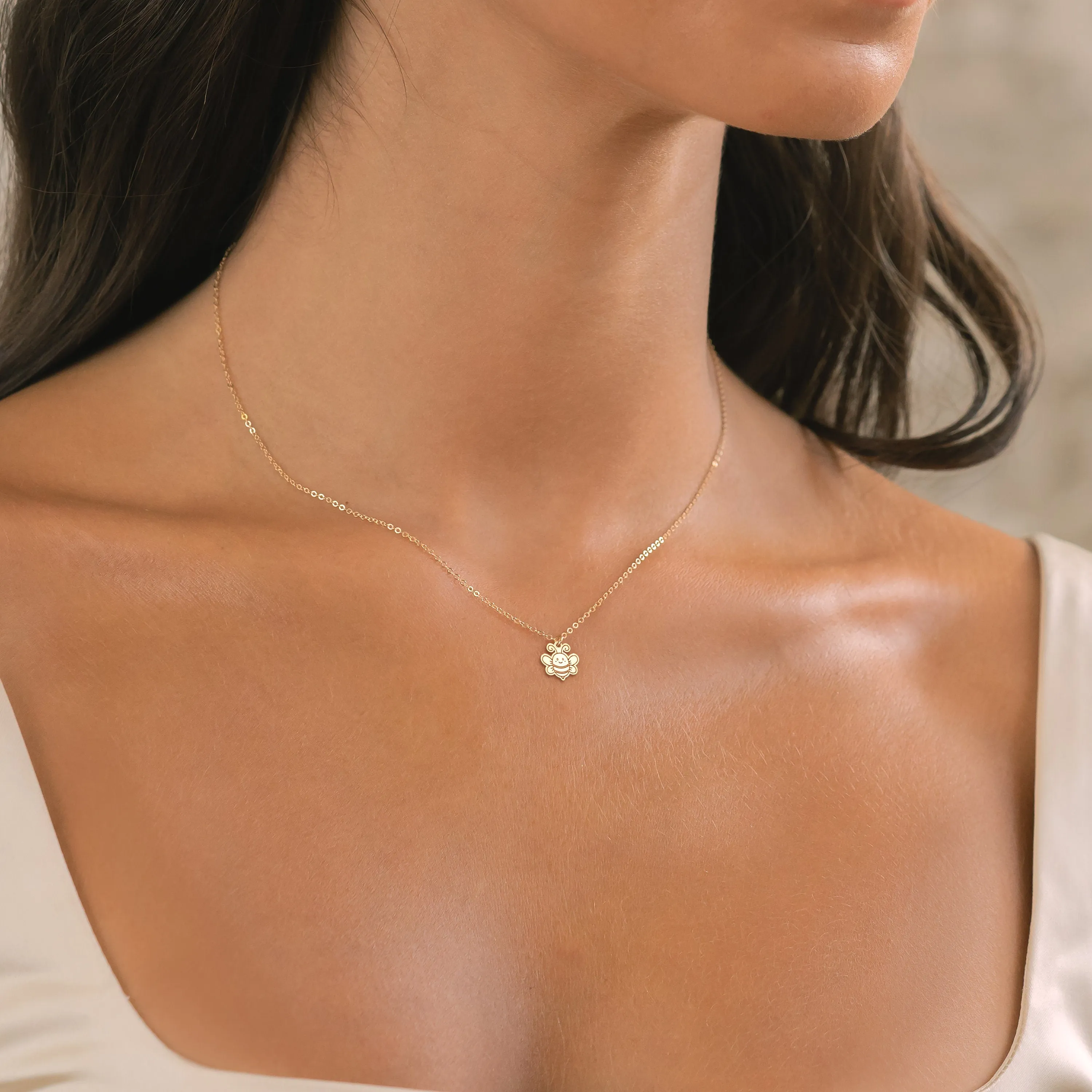 Bee Necklace  Bee