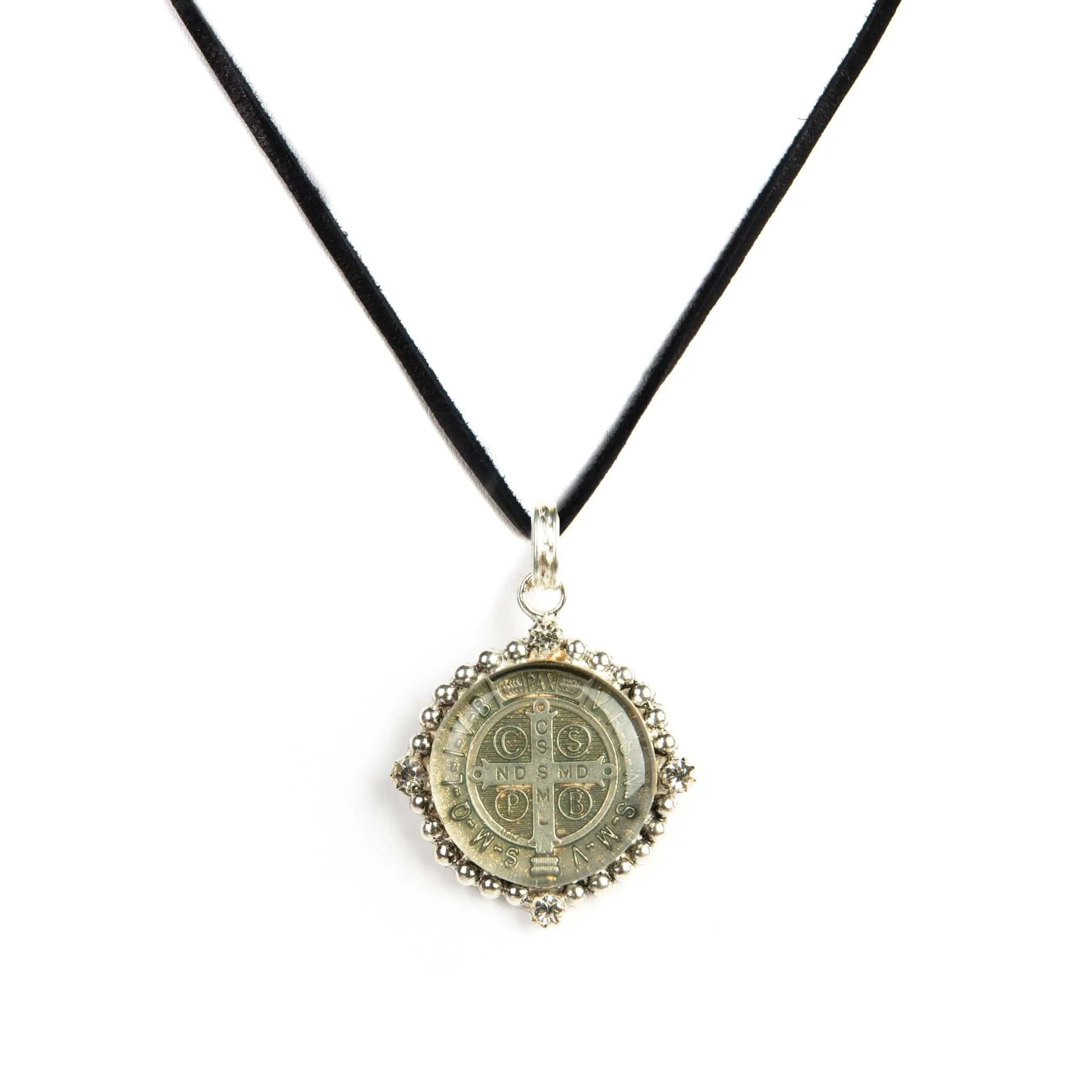 Bespoke San Benito Charm Necklace Sterling Silver