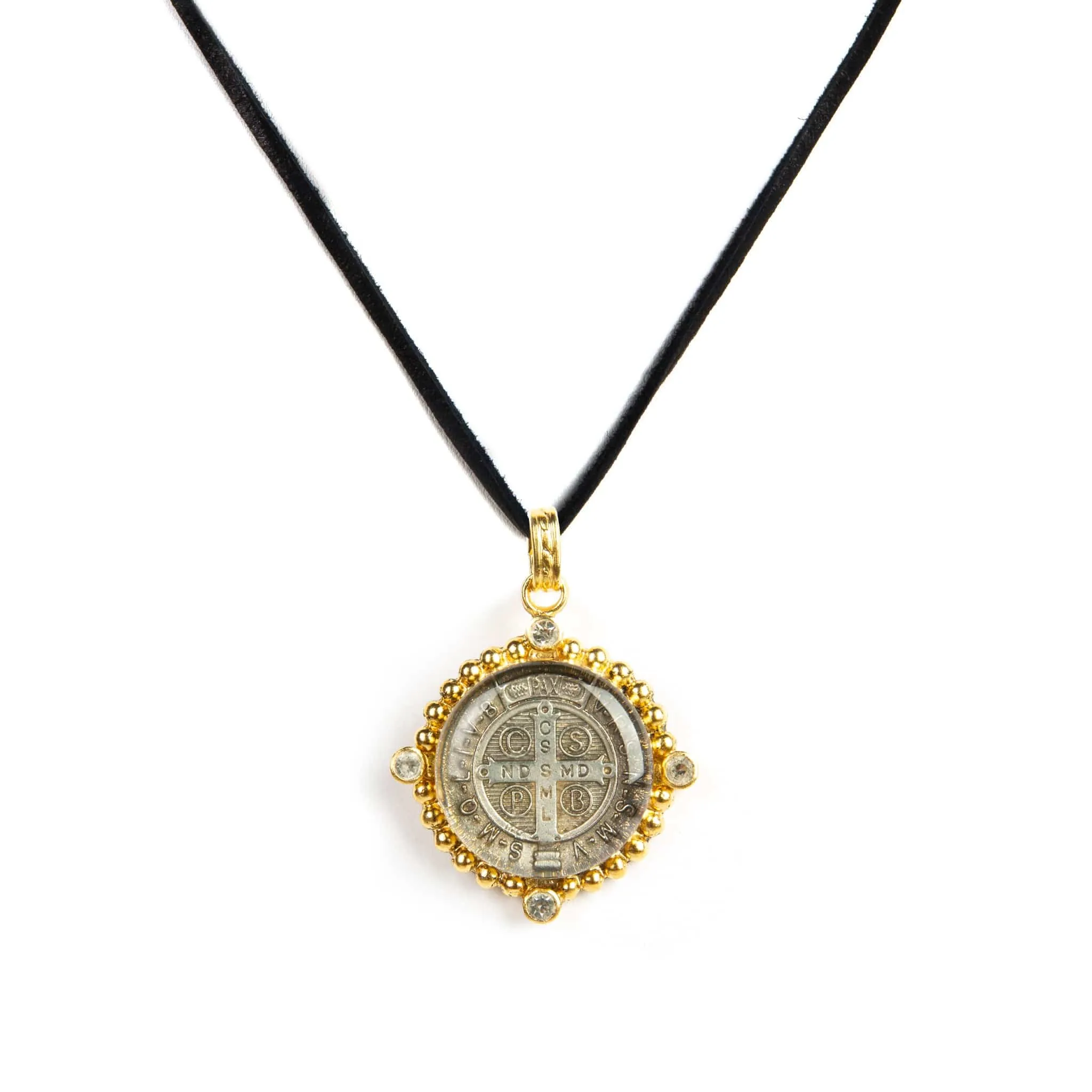 Bespoke San Benito Charm Necklace Sterling Silver