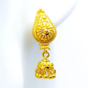 Bold Classy 22k Gold Earrings