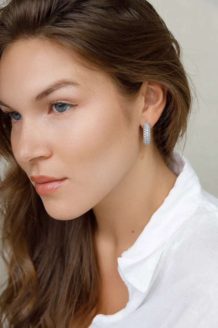 BOLD CZ HOOPS