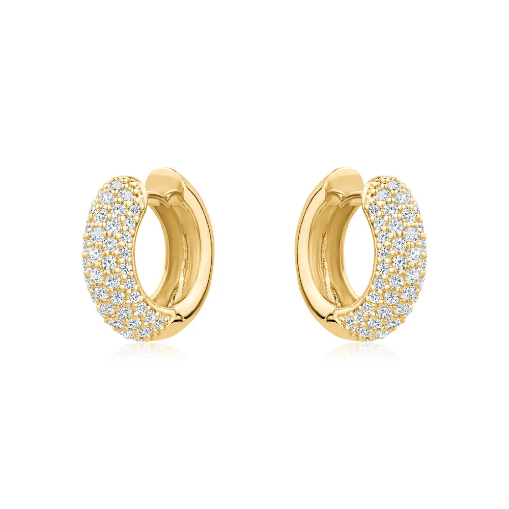 BOLD CZ HOOPS
