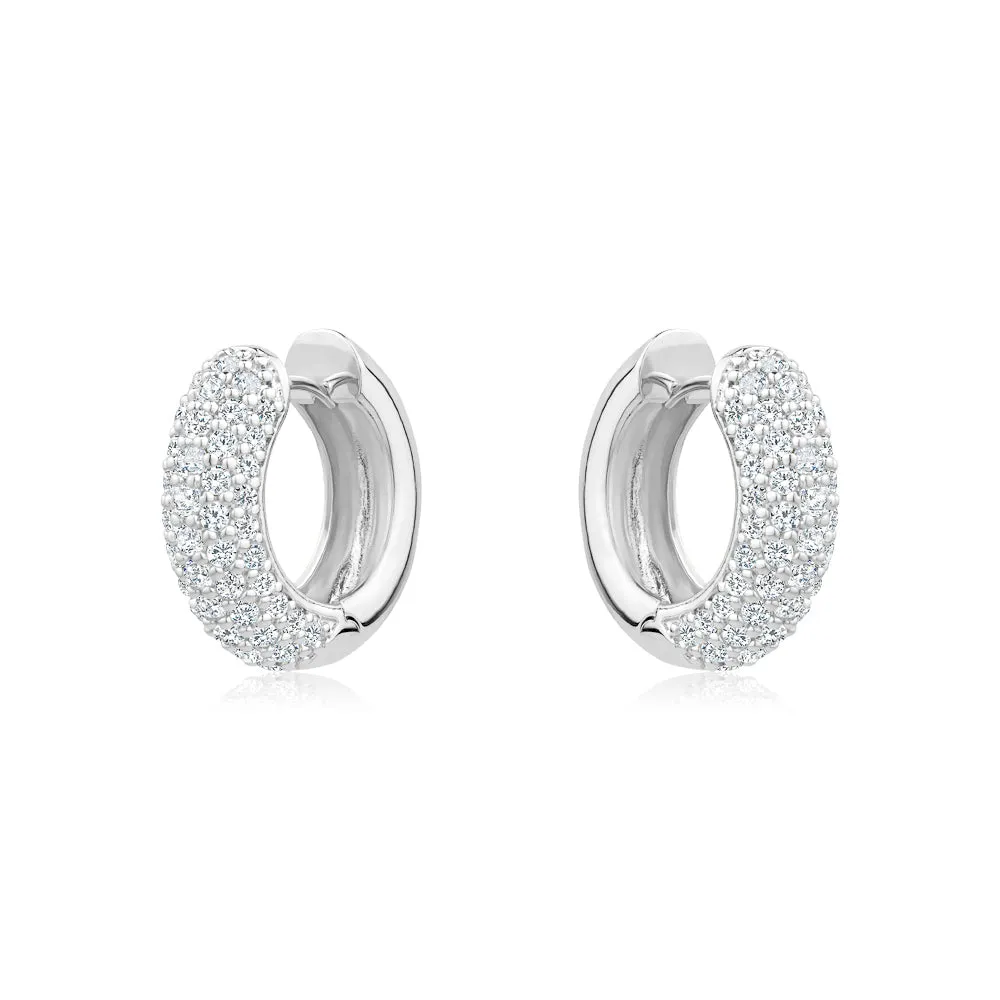 BOLD CZ HOOPS