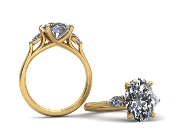Bostonian Jenny - Classic Engagement Ring