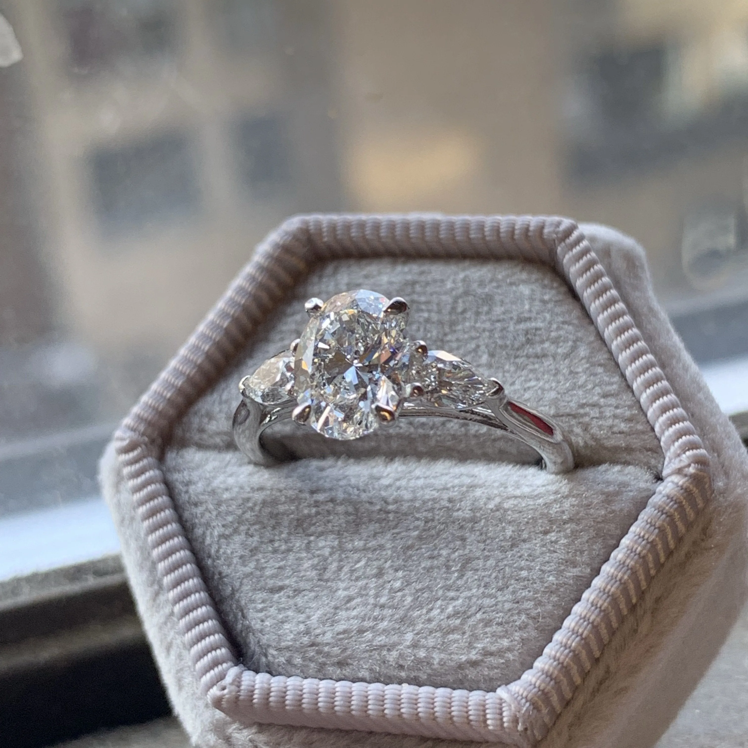 Bostonian Jenny - Classic Engagement Ring