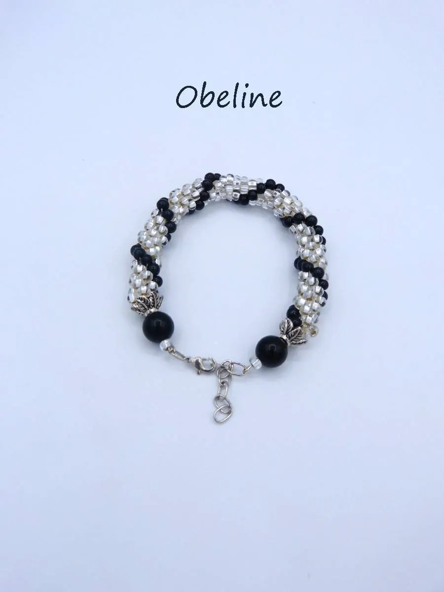 Bracelet  de perles obeline
