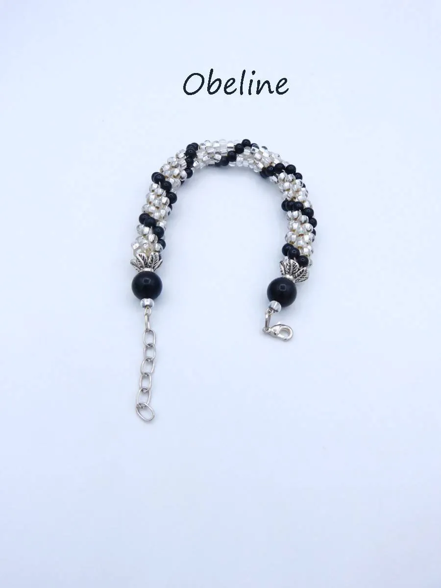 Bracelet  de perles obeline