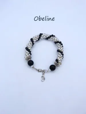 Bracelet  de perles obeline