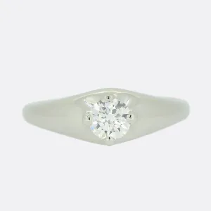 Bvlgari 0.35 Carat Diamond Corona Engagement Ring