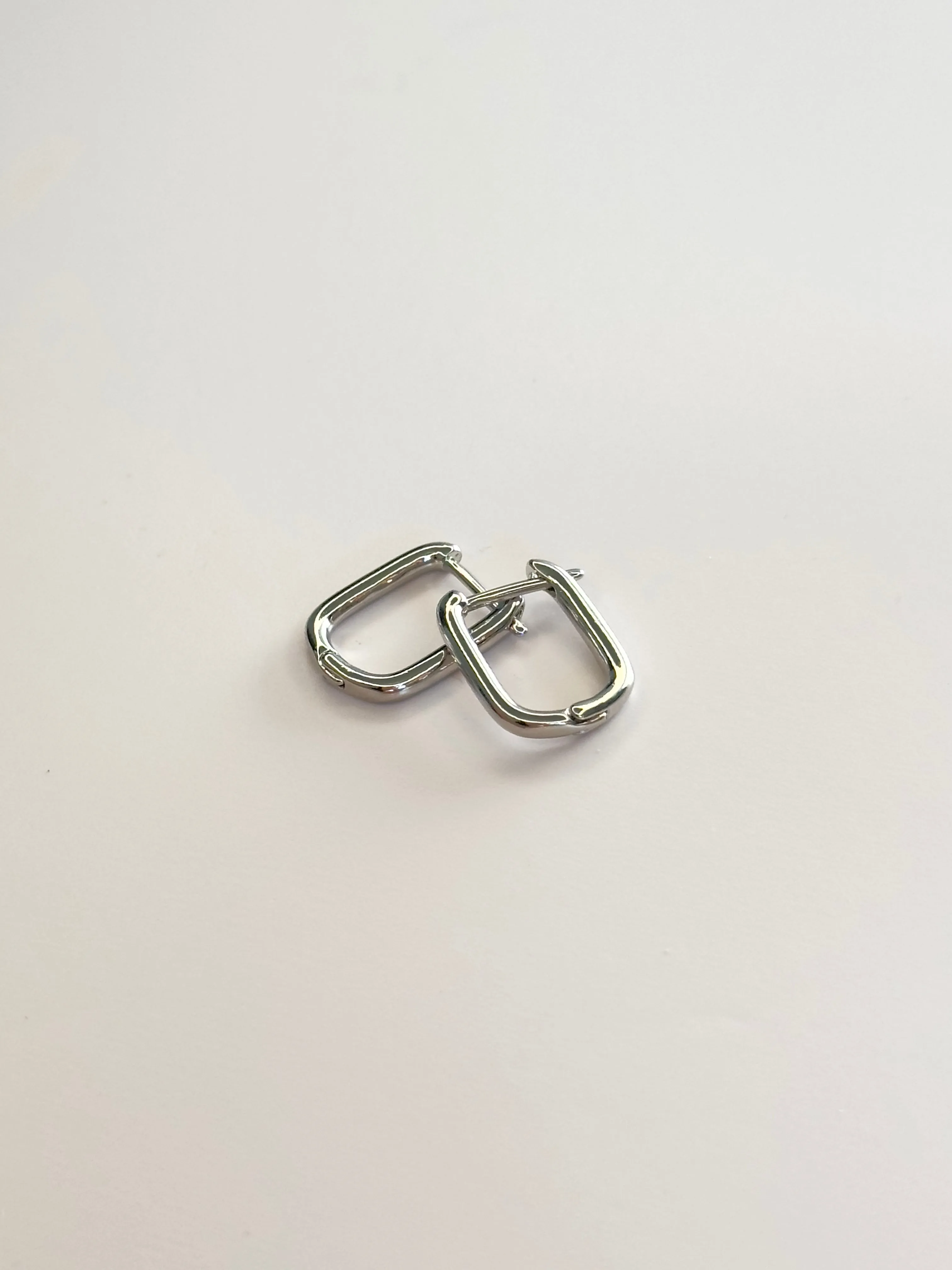 Cara Silver Hoop