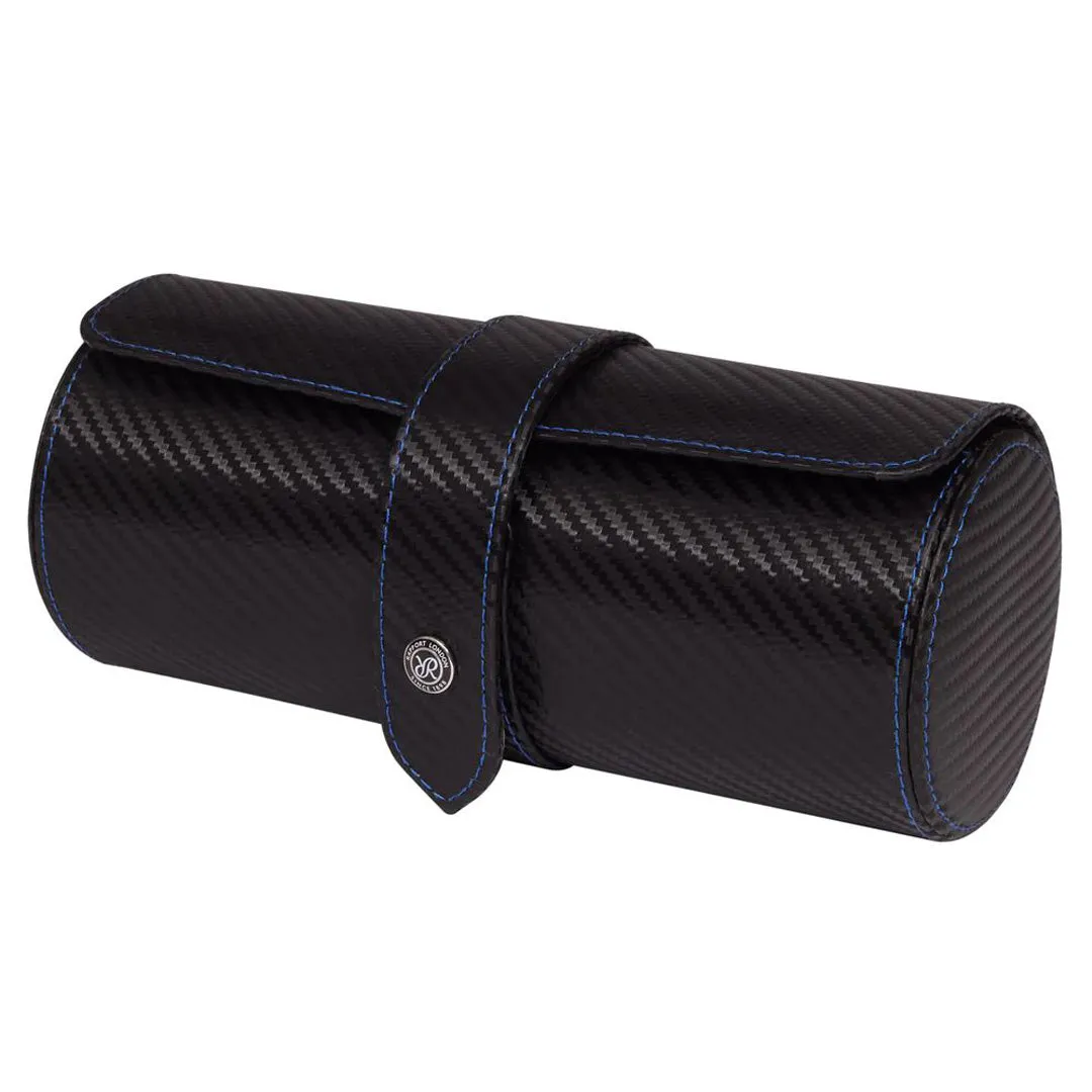 Carbon 3 Watch Roll - Black