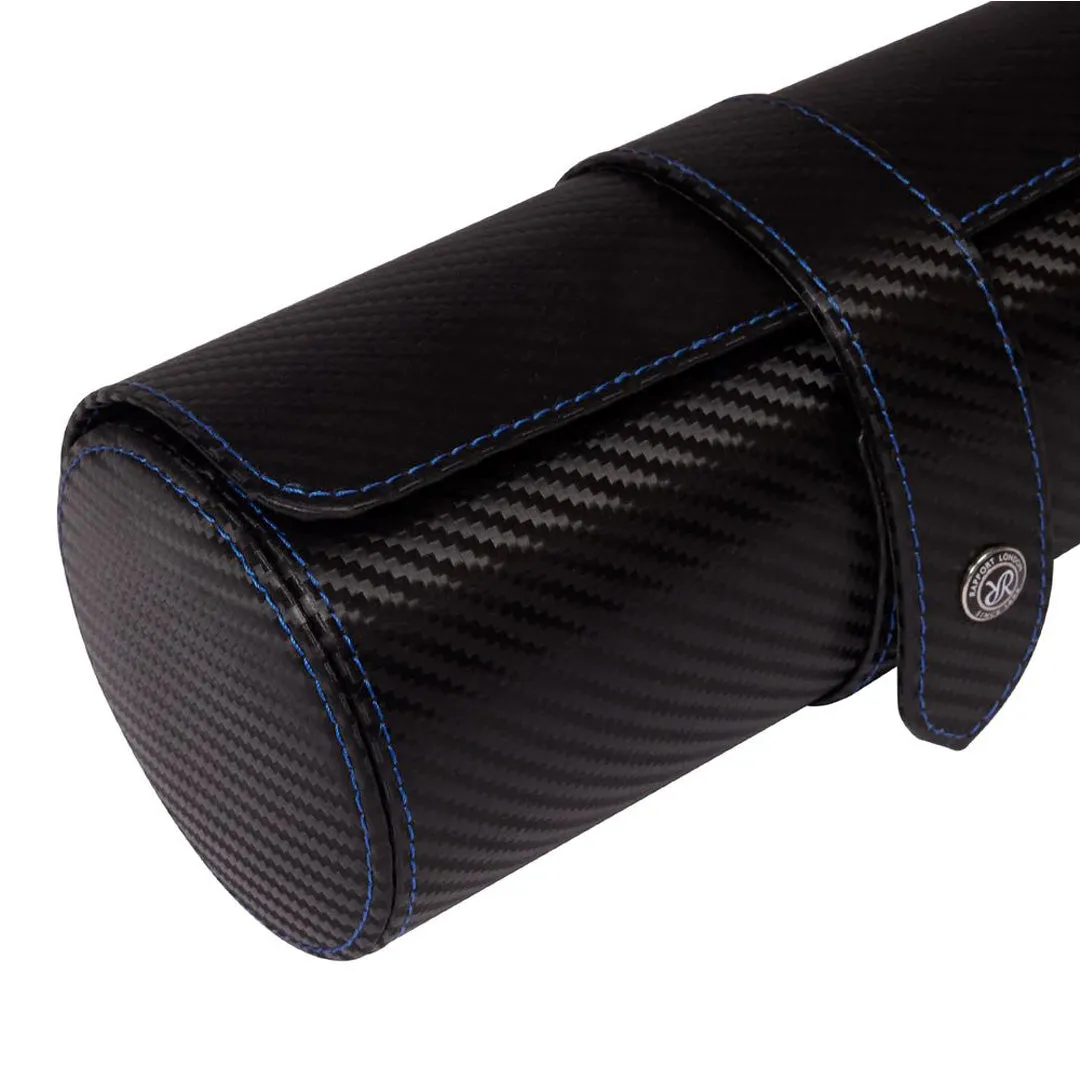 Carbon 3 Watch Roll - Black