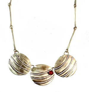 Carnelian with Splashes Reflections