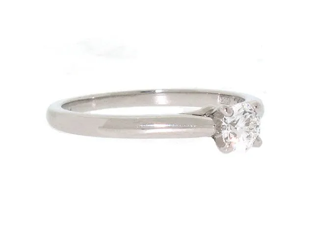 Cartier 'Solitaire 1895' Diamond Promise Ring, 0.20 carats, in Platinum