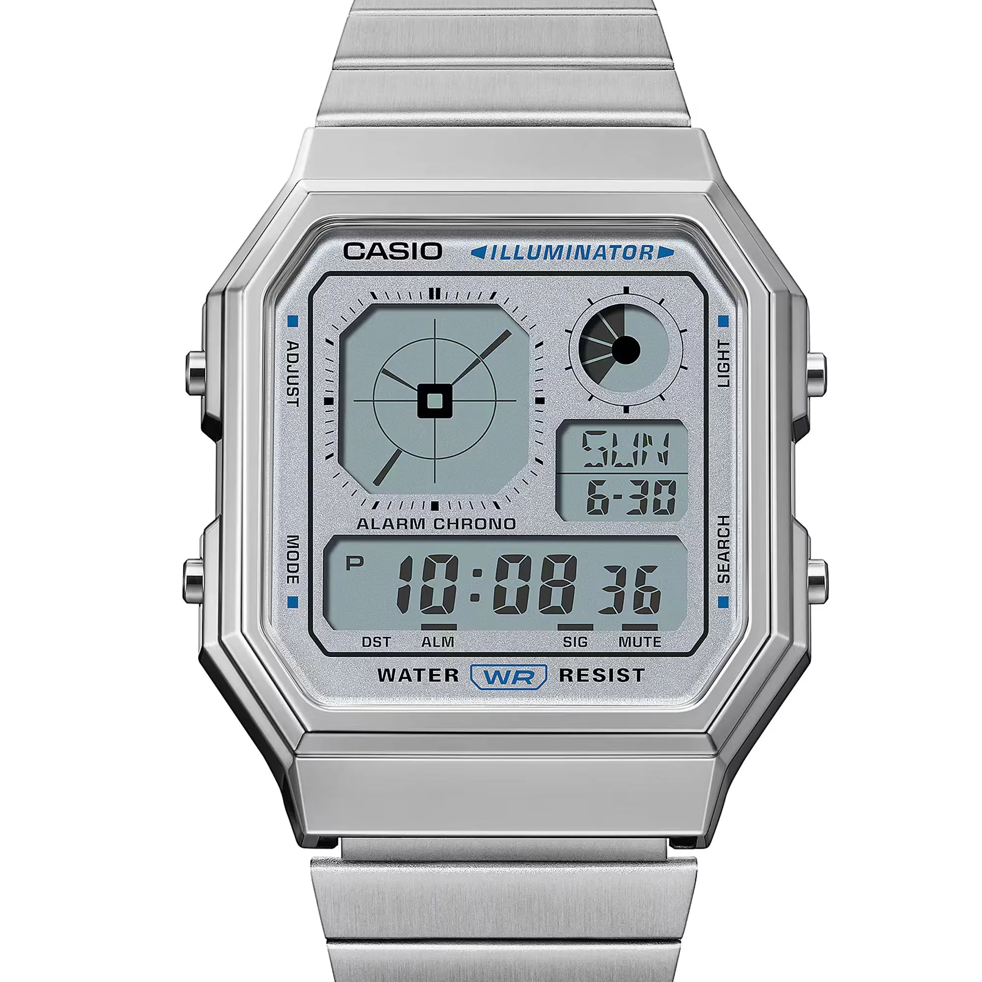 Casio Vintage Analog-Style Digital Watch