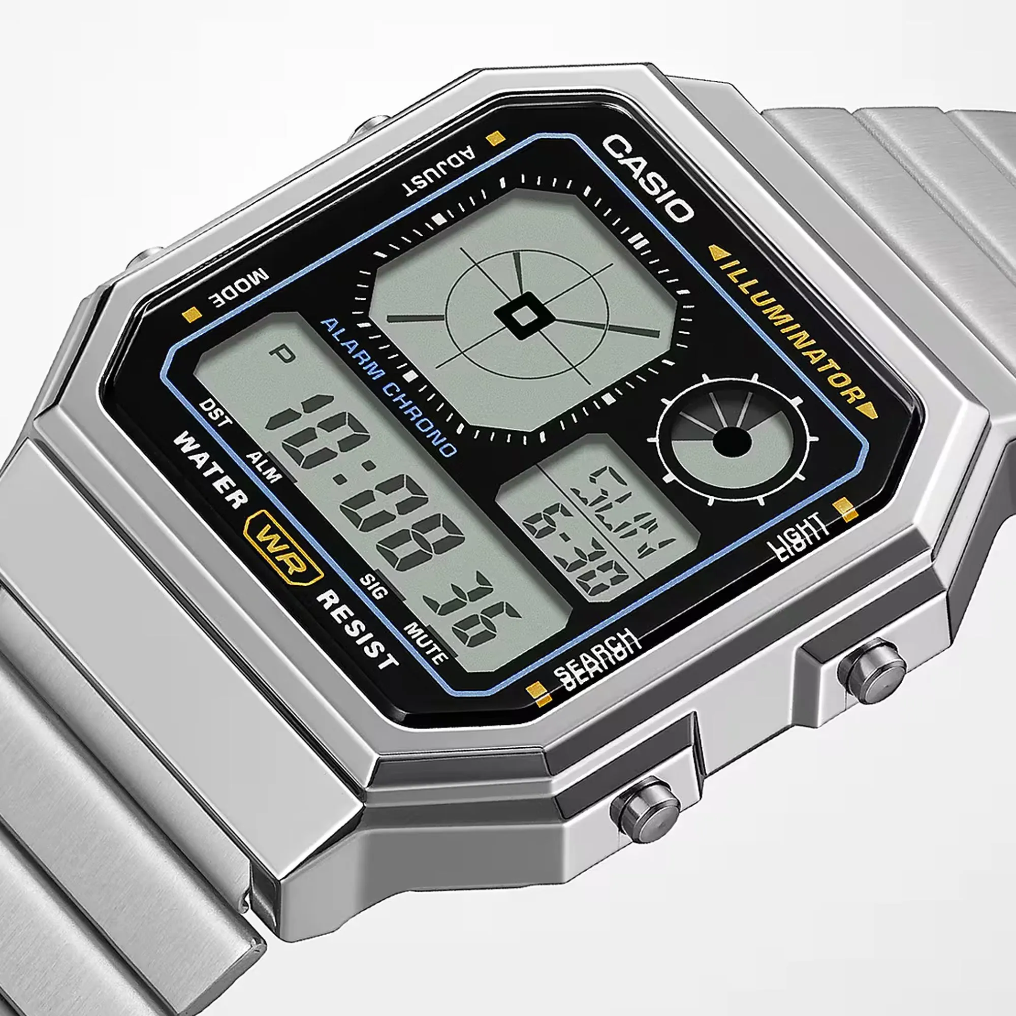Casio Vintage Analog-Style Digital Watch